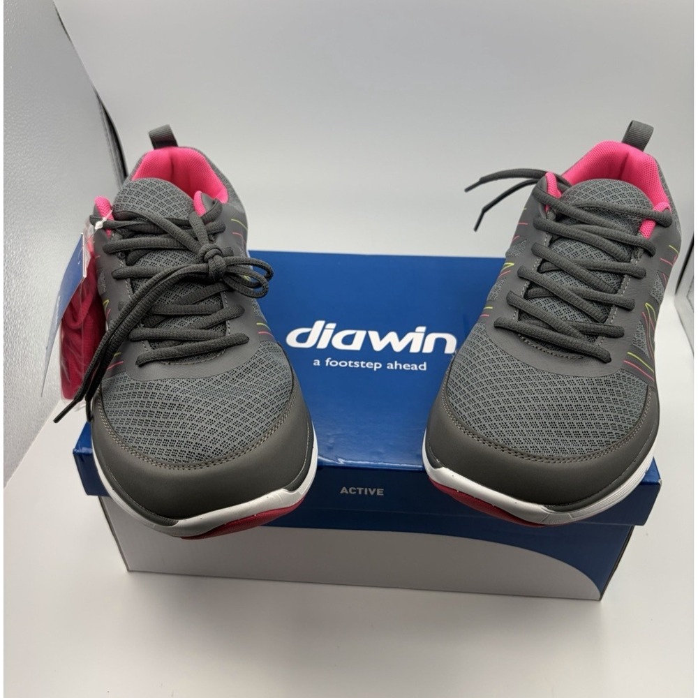 Diawin Cloudy Orchid Diabetic Wide Shoes Womens Size 11 Mens 9.5